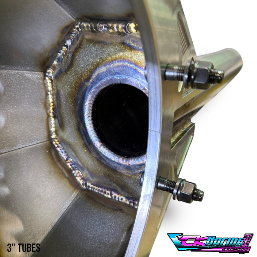 CKRD 9” Sheet metal Housing with billet face plate