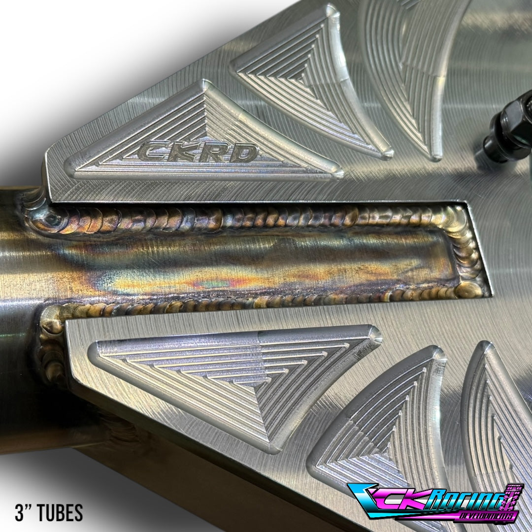 CKRD 9” Sheet metal Housing with billet face plate