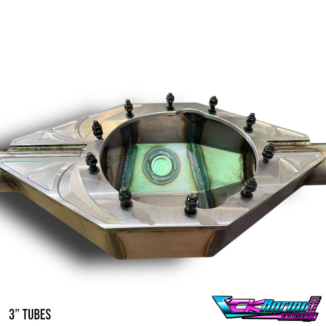CKRD 9” Sheet metal Housing with billet face plate
