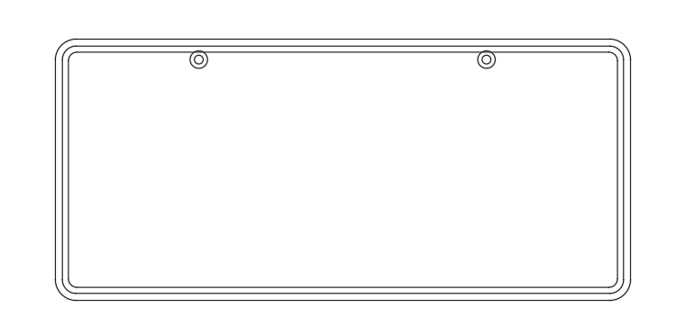 Square Billet Number Plate