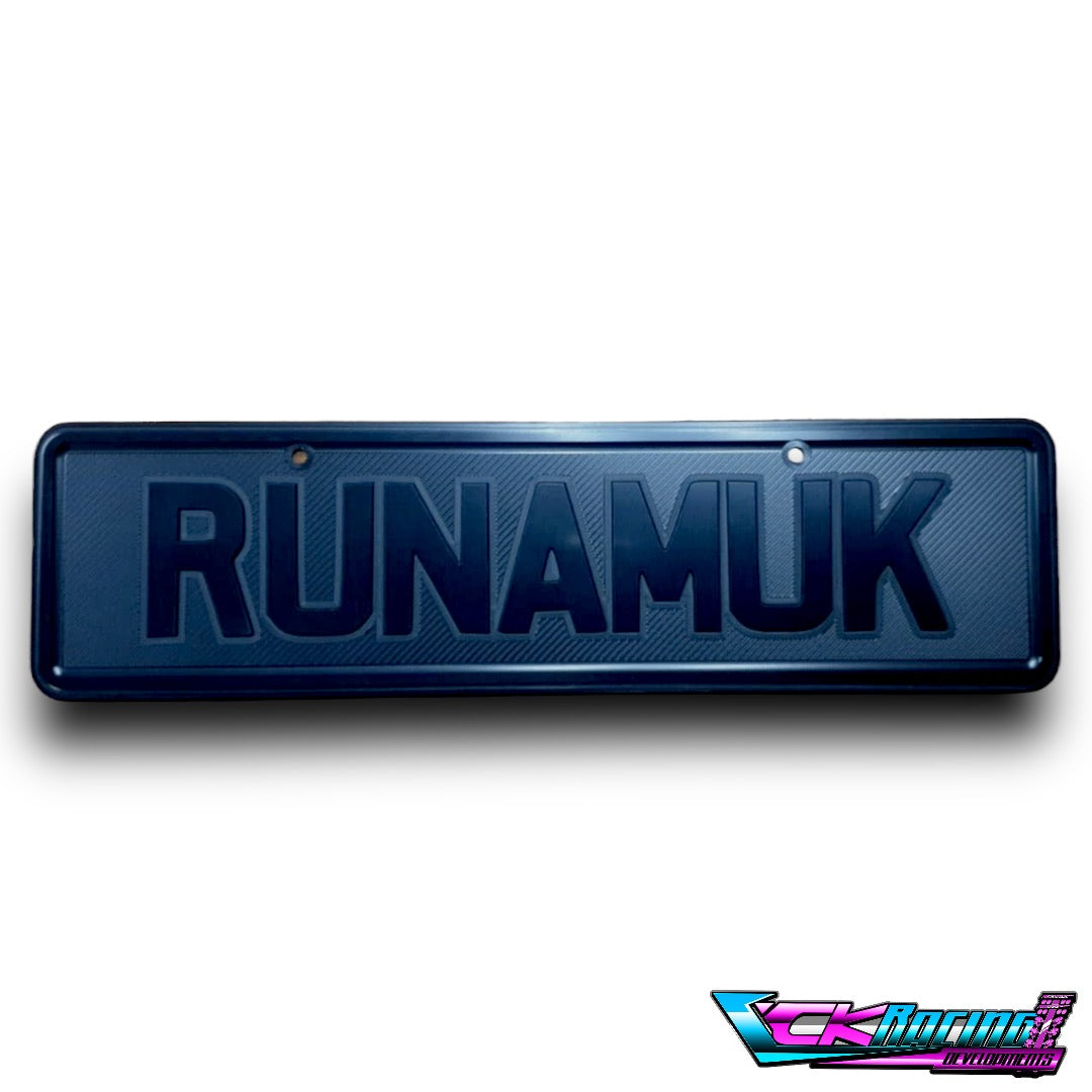 Billet Number Plates